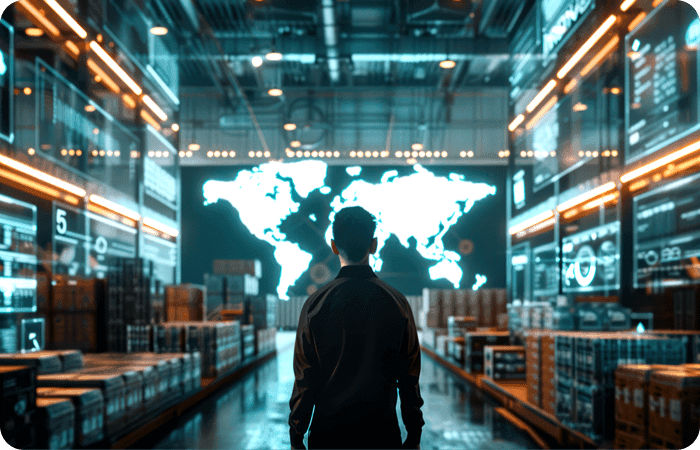 Global strategy office monitoring news intelligence