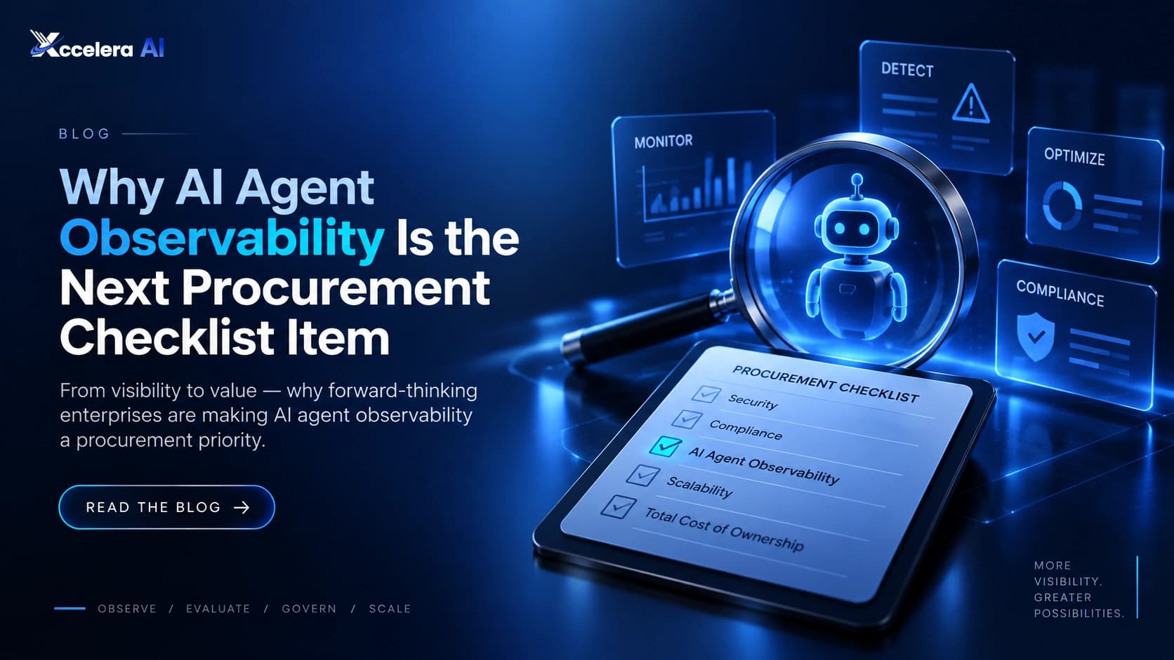 AI agent observability dashboard showing trace-level monitoring of enterprise agentic AI workflows